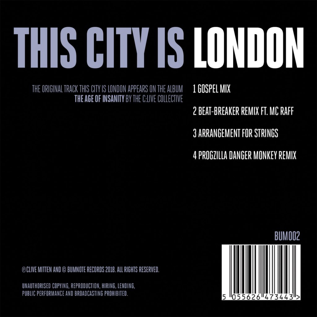 The C:Live Collective – This City Is London – 4 track EP » Twelfth Night